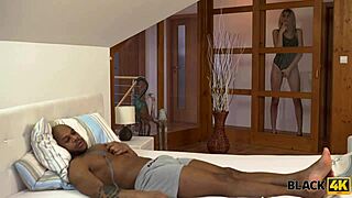 Black4k interracial sex in hotel room