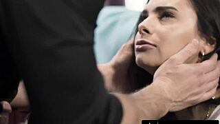 Husband bangs busty wife after mistress