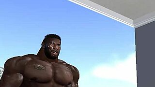 Huge hunk clinton mcdonald teaches wife to take black dick