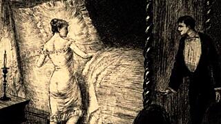 vintage erotic art display