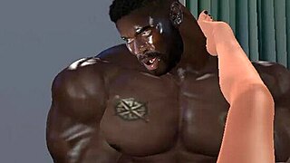 Huge hunk clinton mcdonald teaches wife to take black dick