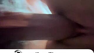 Hungarian teen enjoys intimate bedroom moments