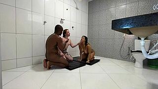After the meeting we celebrate together in the bath