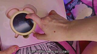 two vibrators pound her wet pussy hard