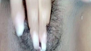 watch my hairy latina pussy up close