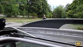 Blonde Teen Services Stranger For Cash