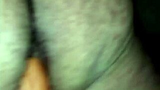 Dildo In The Vagina Penis In The Anus And The Other End In The Anus Of A Man Wearing Womens Clothing Pegging