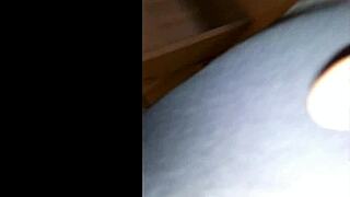Dildo In The Vagina Penis In The Anus And The Other End In The Anus Of A Man Wearing Womens Clothing Pegging