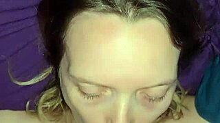 MILF RECEIVES FACIAL AFTER FACE FUCKING