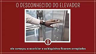 Metendo com desconhecido do elevador em contos libertinos