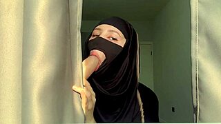 Slutty Muslim Teacher Deepthroats Hard