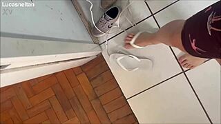 marido tarado da massagista se aproveita da cliente completo
