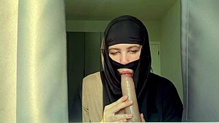 Slutty Muslim Teacher Deepthroats Hard