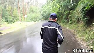 Fancy Ladyboy In Wild Anal Act With Big Cock