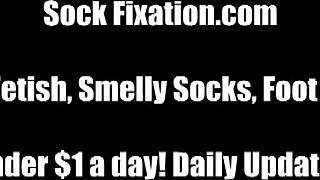 Smell my perfect white socks right now