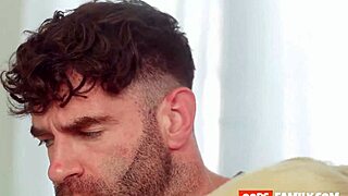 stepdads about to cum with close up of the cumshot