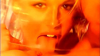 Threesome with two slut girl