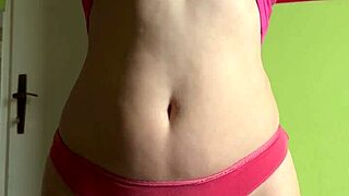 cute teen maiskii practices her routine