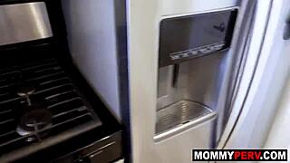big tits stepmother giving stepson a blowjob