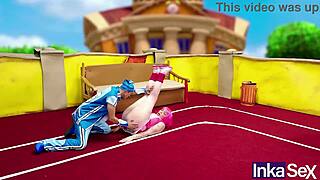 Inka Town Fucks Stephanie Anal With Fisting Added