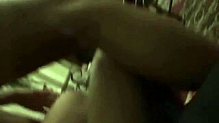 Misty With Natural Tits Fucking Closeup With Dick