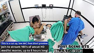 Aria Nicole And Angel Santana Get Pussy Blasted With Cum
