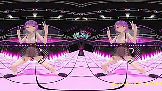 Vr180 Mmd Towa Dance Turns Into Hot 3d Hentai Fun