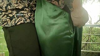 Desi couple share sweet kisses and gentle moments