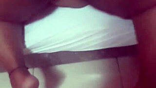 Mature woman shows off her curvy figure dancing