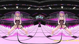 Vr180 Mmd Towa Dance Turns Into Hot 3d Hentai Fun