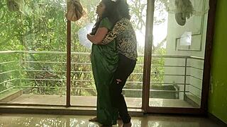 Desi couple share sweet kisses and gentle moments