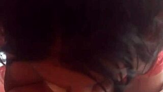latina housewife gives best blowjob to husband