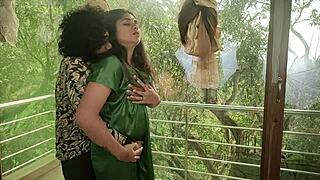 Desi couple share sweet kisses and gentle moments