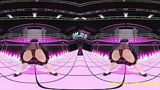 Vr180 Mmd Towa Dance Turns Into Hot 3d Hentai Fun