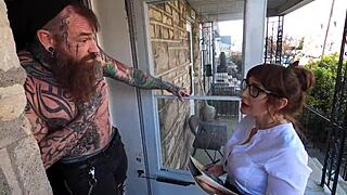 melody and jasin milf pawg saleswoman fuck machine dungeon fun