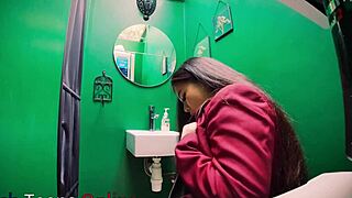 Student Sucks Dick At The Gloryhole