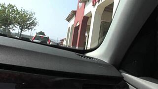Stud fucks her deep then cums on pierced nipples