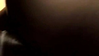 Gay black couple enjoys intense bareback hook up sex