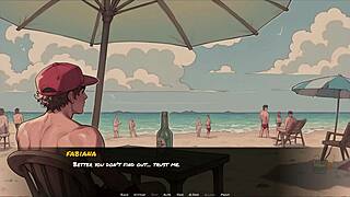 seduced in rio hentai game has best latina blowjob