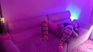 Bar waitress does show and gets fucked for money