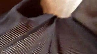 gretala flashes trimmed pussy