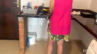 the maid came onto me boldly so i fucked her outdoors