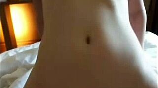 asian wife shows off shaking ass