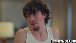 Curious gay couple tries bareback fun