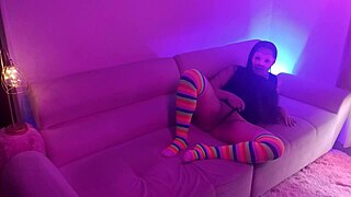 Bar waitress does show and gets fucked for money