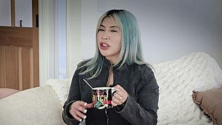 big ass latina playing naked uno and twister on tom games podcast