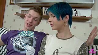 Petite Piah Takes Huge Cock In Garage Doggystyle Ride