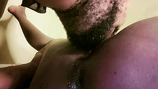 Black Mommy Enjoys Closeup Clit Sucking With Shaking Orgasm