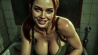 badass hot and sexy ellie topless last of us