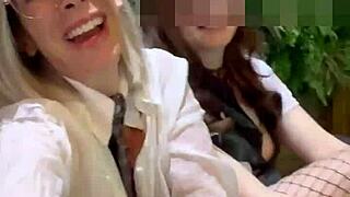 i made this public story video outside today
